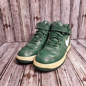 Nike Air Force 1 Mid Forest Green 306352 311 RARE AF1 2003 Size 11.5 No Insoles